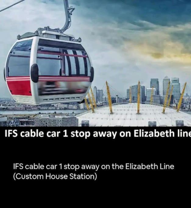 Snuggle Inn - Riverside Apartments - Views Over Looking London River Thames, Close To O2 Arena, London Excel, London City Airport, Thames Clipper- River Boat Service, Woolwich Ferry, Onsite Parking, Twin Room Option Available מראה חיצוני תמונה