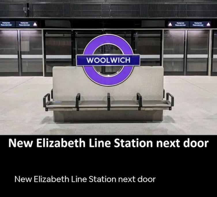 Snuggle Inn - Riverside Apartments - Views Over Looking London River Thames, Close To O2 Arena, London Excel, London City Airport, Thames Clipper- River Boat Service, Woolwich Ferry, Onsite Parking, Twin Room Option Available מראה חיצוני תמונה